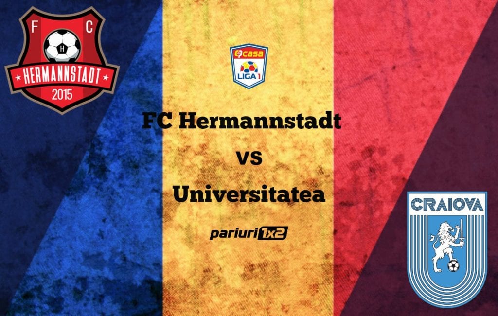 Pariuri fotbal » FC Hermannstadt – Universitatea Craiova: Oltenii nevoiți să se obțină un rezultat pozitiv în Ardeal pentru a-și consolida primul loc!