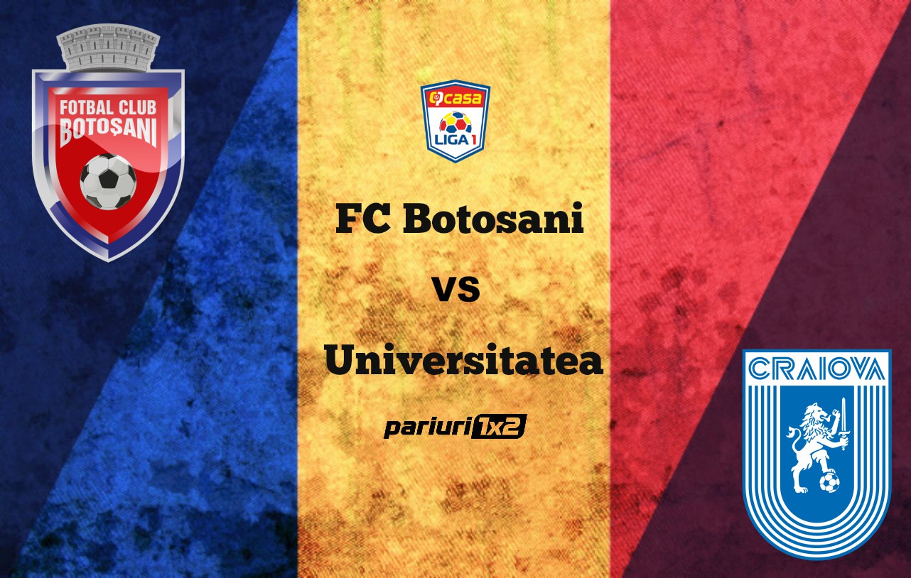 Pariuri fotbal » FC Botoșani – Universitatea Craiova » Oltenii, victorii pe linie în deplasare în acest sezon!