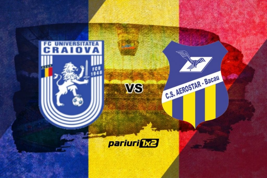 Pariuri fotbal » FC „U” Craiova – Aerostar Bacău » Pariem la cota 1.62 în meciul liderului din Liga 2!