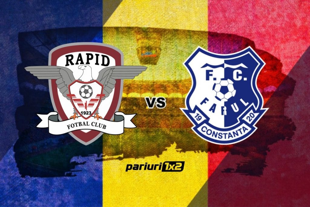 Pariuri fotbal » Rapid București – Farul Constanța » „Rechinii” deciși să profite de criza „giuleștenilor!”