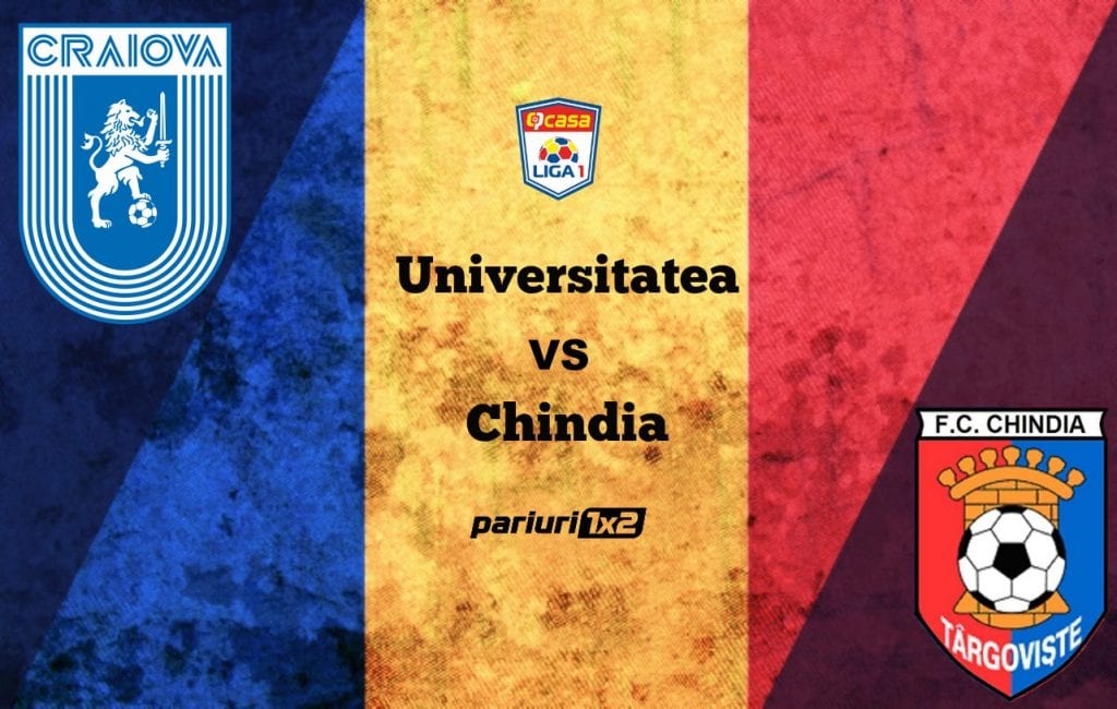Pariuri fotbal » Universitatea Craiova – Chindia Târgoviște » Duel în Bănie cu o mare favorită!