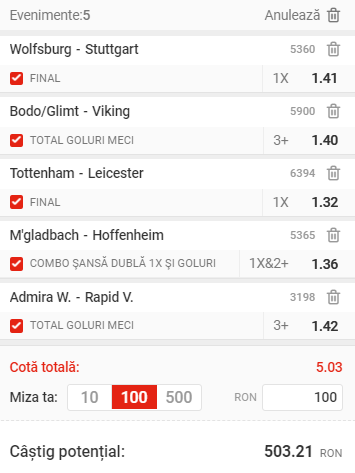 Biletul weekend-ului