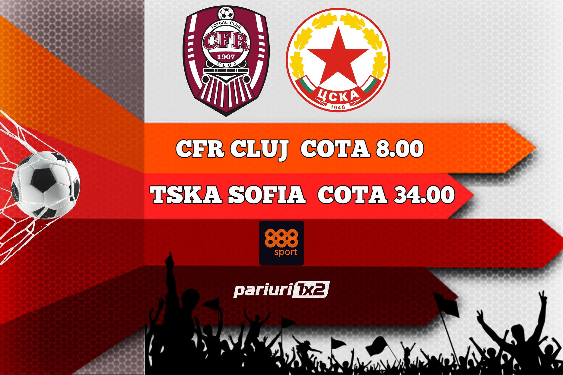 CFR Cluj - TSKA Sofia