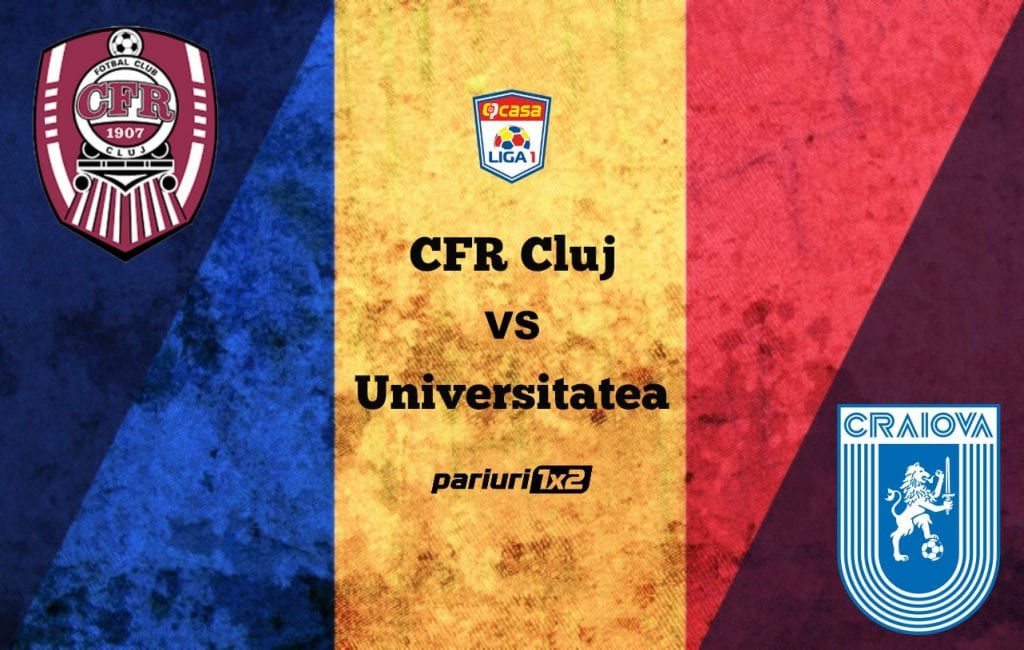 Pariuri fotbal: CFR Cluj – Universitatea Craiova » Anul fotbalistic închis de duelul care a decis campioana în sezonul trecut în Liga 1!