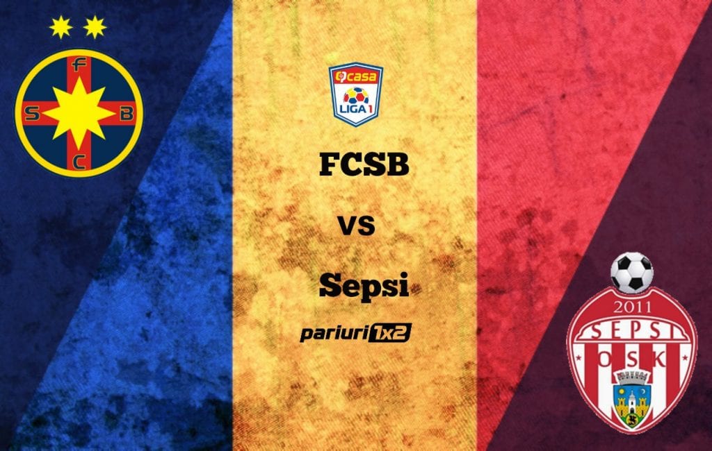 Pariuri fotbal: FCSB – Sepsi » Duelul celor mai ofensive echipe se va disputa la Mogoșoaia!