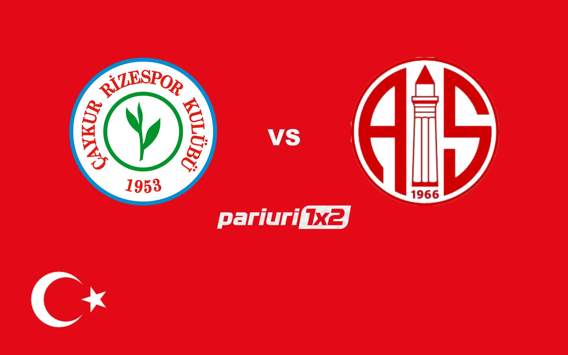 Pariuri fotbal » Rizespor – Antalyaspor: Pariem cu tupeu pe o cota de 1.75!