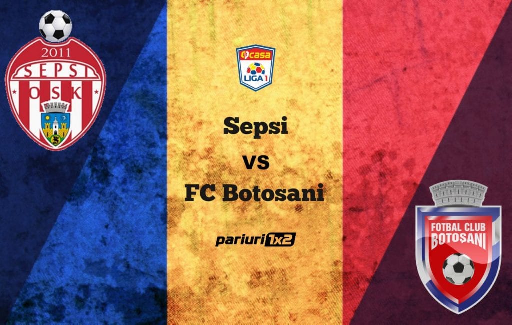 Pariuri fotbal » Sepsi OSK – FC Botoșani » Război între moldoveni la Sf. Gheorghe!