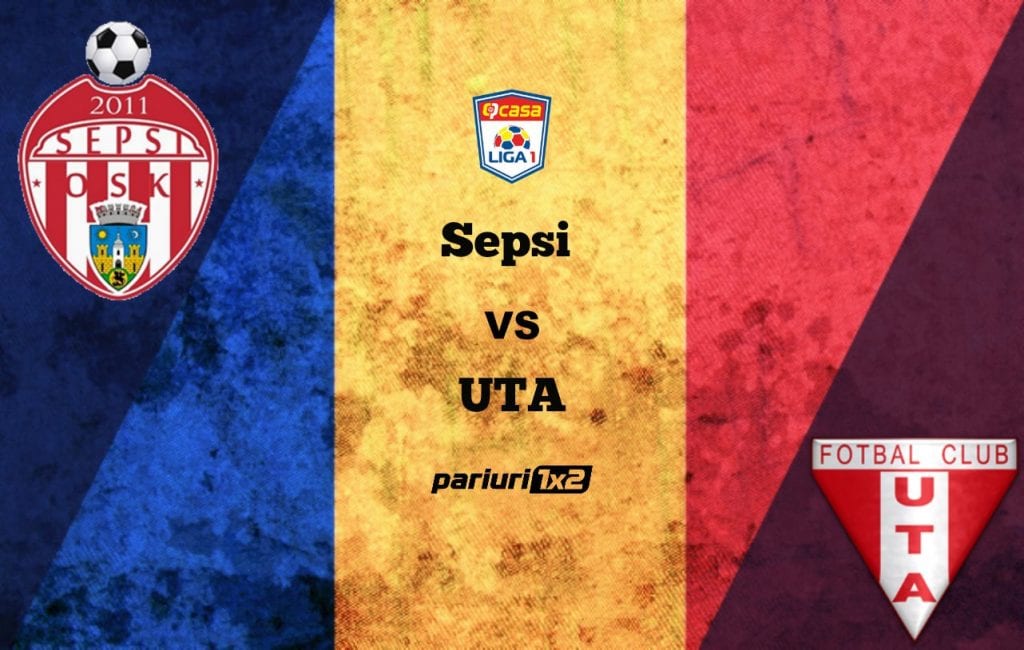 Pariuri fotbal: Sepsi OSK Sf. Gheorghe – UTA » Arădenii în picaj în Liga 1!