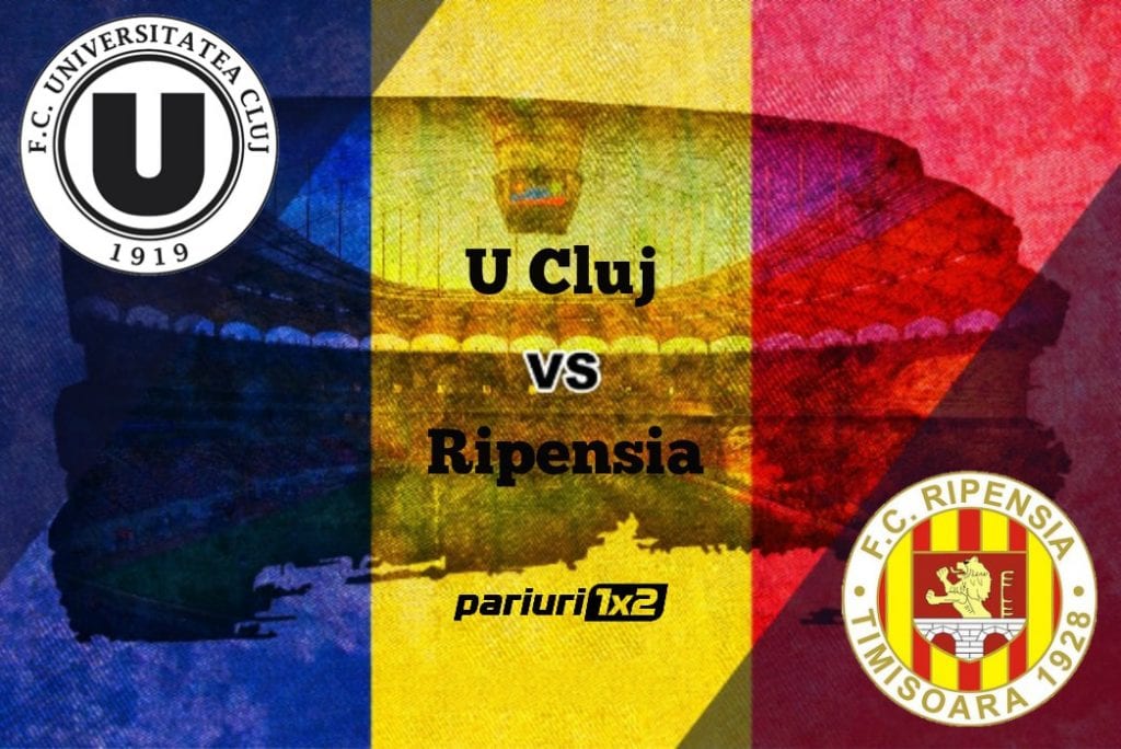 Pariuri fotbal: Universitatea Cluj – Ripensia Timișoara » „Șepcile Roșii” pot salva anul printr-o victorie în restanța cu bănățenii!