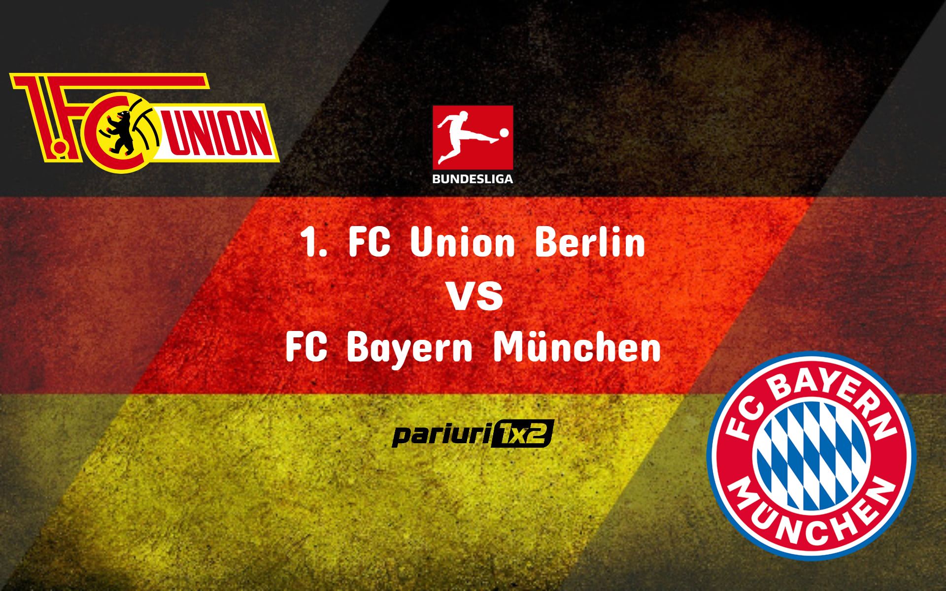 Pariuri fotbal » Union Berlin – Bayern: Prognoza anunta „ploaie de goluri”! Pariem in consecinta, pe cotele 1.45 si 1.87!