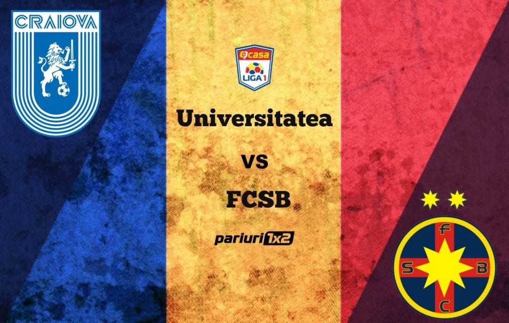 Pariuri fotbal: Universitatea Craiova – FCSB » Război în Bănie pentru primul loc al Ligii 1!