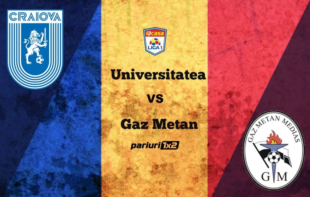 Pariuri fotbal » Universitatea Craiova – Gaz Metan Mediaș » Oltenii nu au decât varianta victoriei!