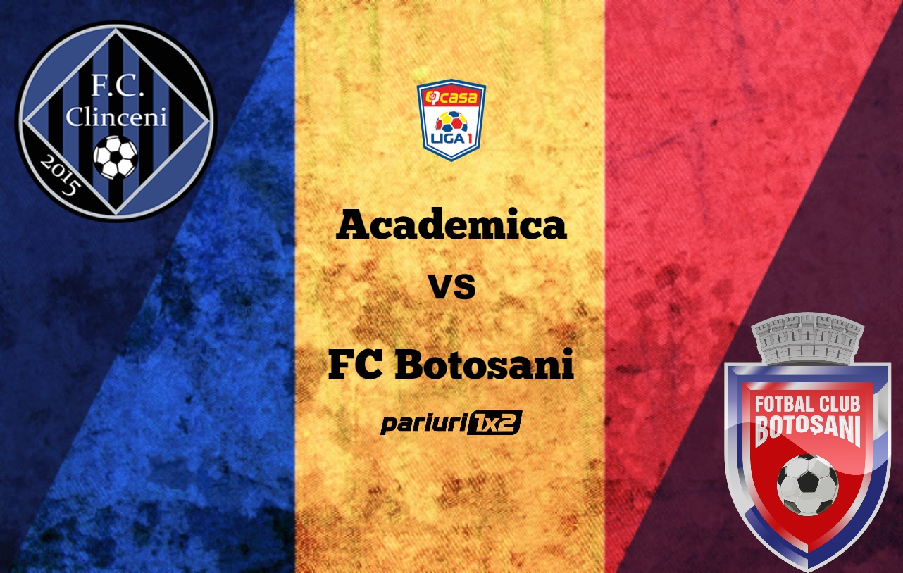 Pariuri fotbal: Academica Clinceni – FC Botoșani » Duel de play-off în Liga 1!
