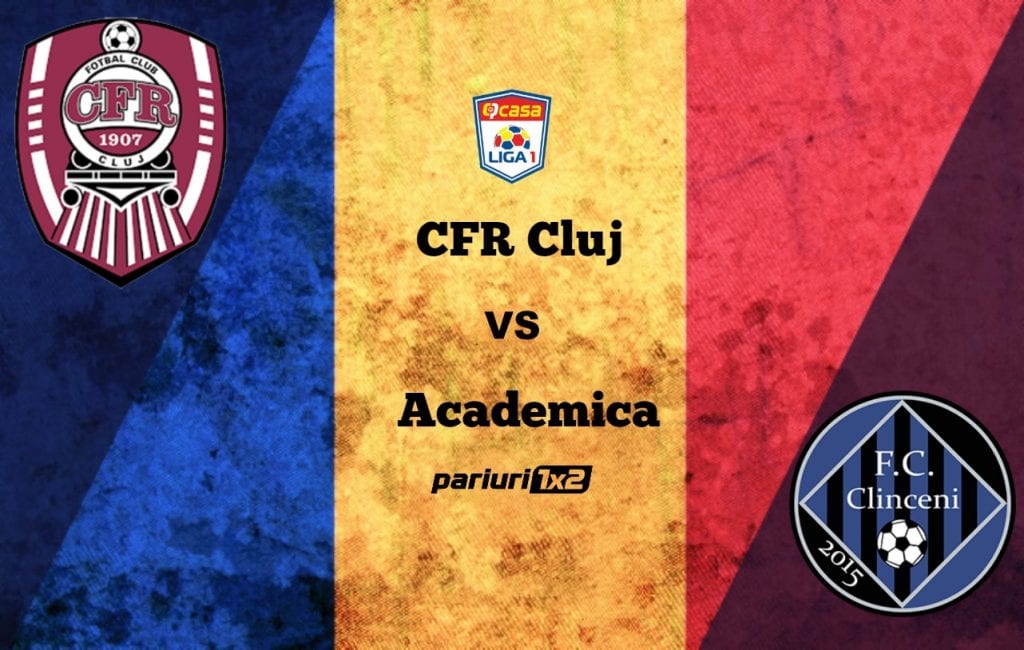 Pariuri fotbal: CFR Cluj – Academica Clinceni » Victoria, singura variantă luată în calcul de campioană!
