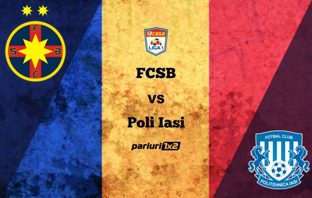 Pariuri Super 12: FCSB – Poli Iași » „Roș-albaștrii” la primul meci fără Dennis Man!
