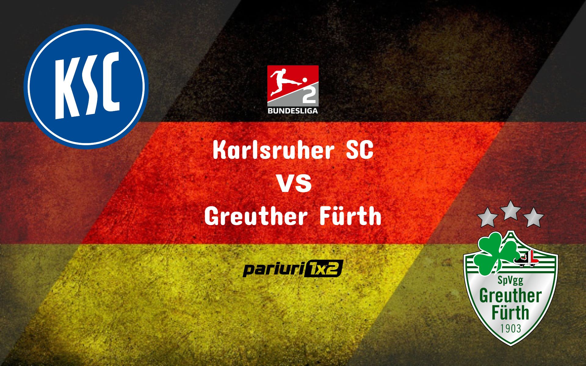 Pariuri fotbal » Karlsruher – Furth: Disputa de vineri anunta goluri, iar pontul nostru cere profit!