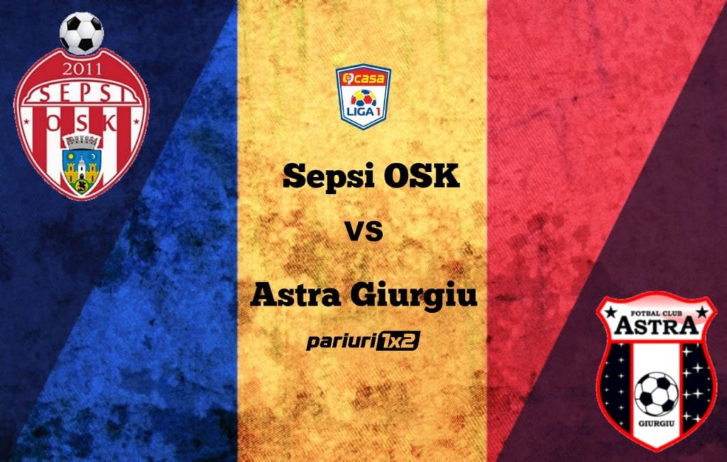 Pariuri fotbal: Sepsi OSK – Astra Giurgiu » Meci complicat pentru covăsneni!