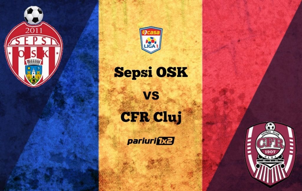 Pariuri fotbal: Sepsi OSK – CFR Cluj » Covăsnenii, fără victorie în istorie în fața campioanei!