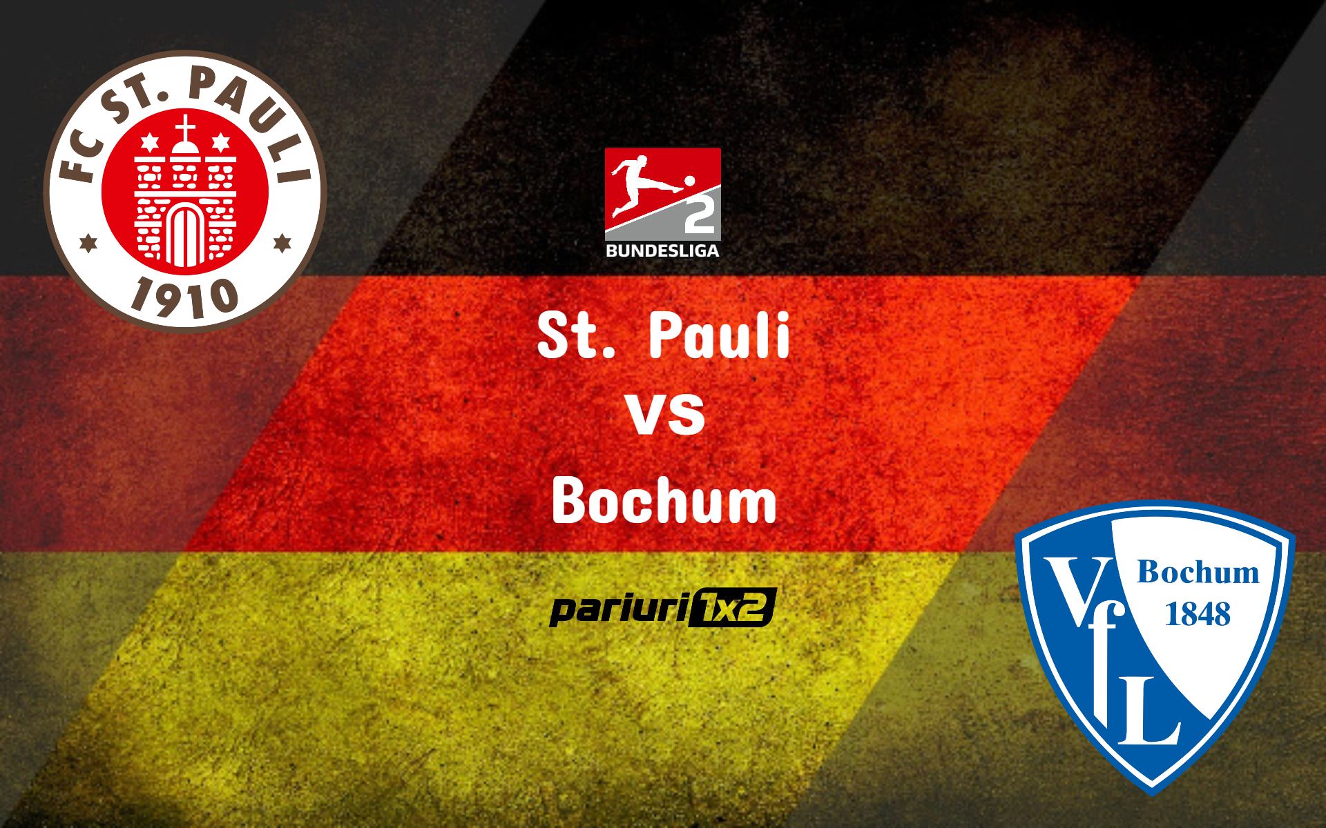Pariuri fotbal » St. Pauli – Bochum: Mizam pe un duel spectaculos si o cota de 1.72!