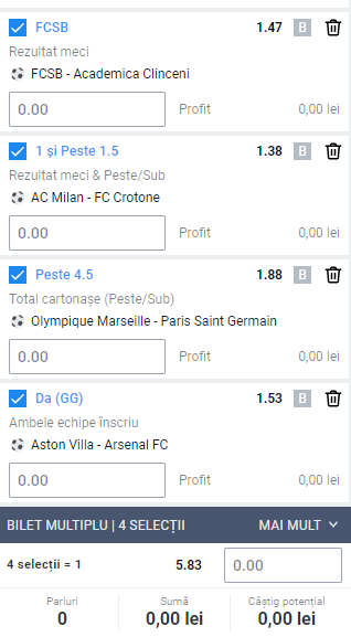 Biletul weekend-ului