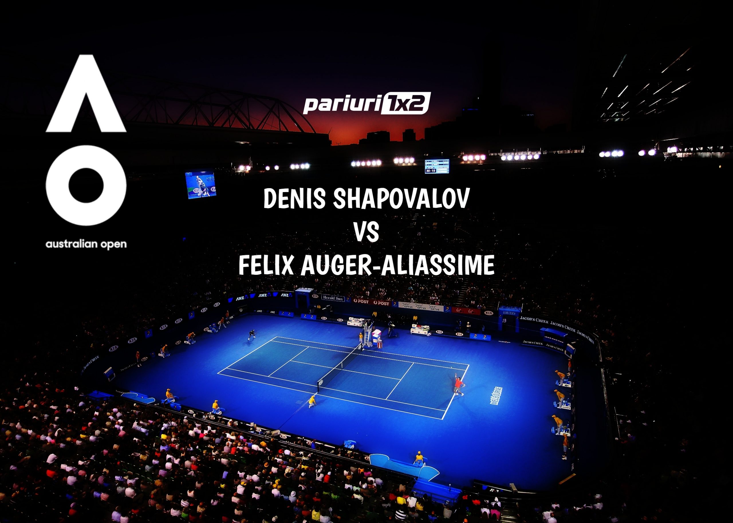 Pariuri tenis » Shapovalov – Auger-Aliassime: Derby canadian la Australian Open!