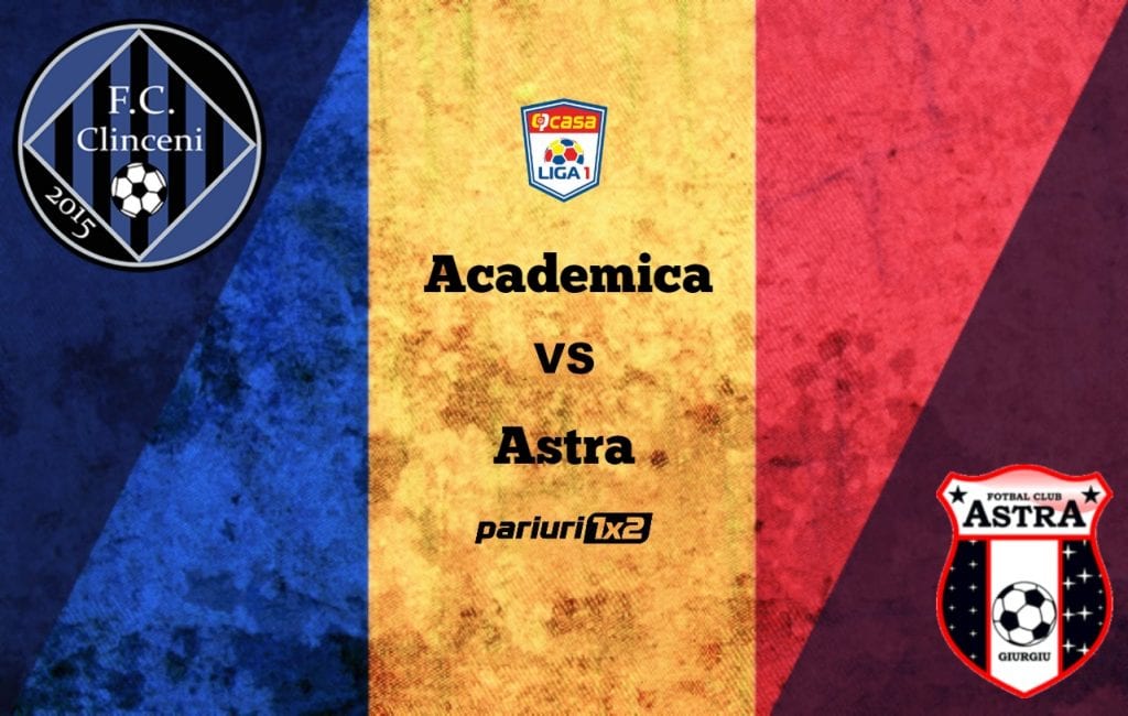Pariuri fotbal: Academica Clinceni – Astra Giurgiu » Ilfovenii trag de locul de play-off!