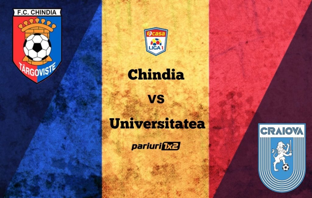 Pariuri fotbal: Chindia – Universitatea » Oltenii, favoriți în Crâng la victorie!