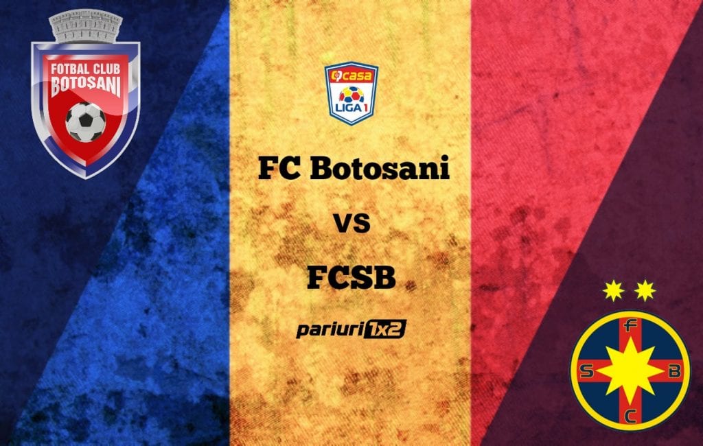 Pariuri fotbal: FC Botoșani – FCSB » Spectacolul este garantat în Moldova!