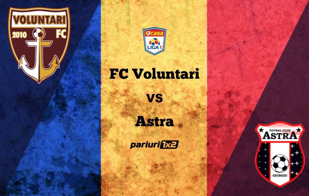 Pariuri fotbal: FC Voluntari – Astra » Ilfovenii și giurgiuvenii caută prima victorie din 2021!