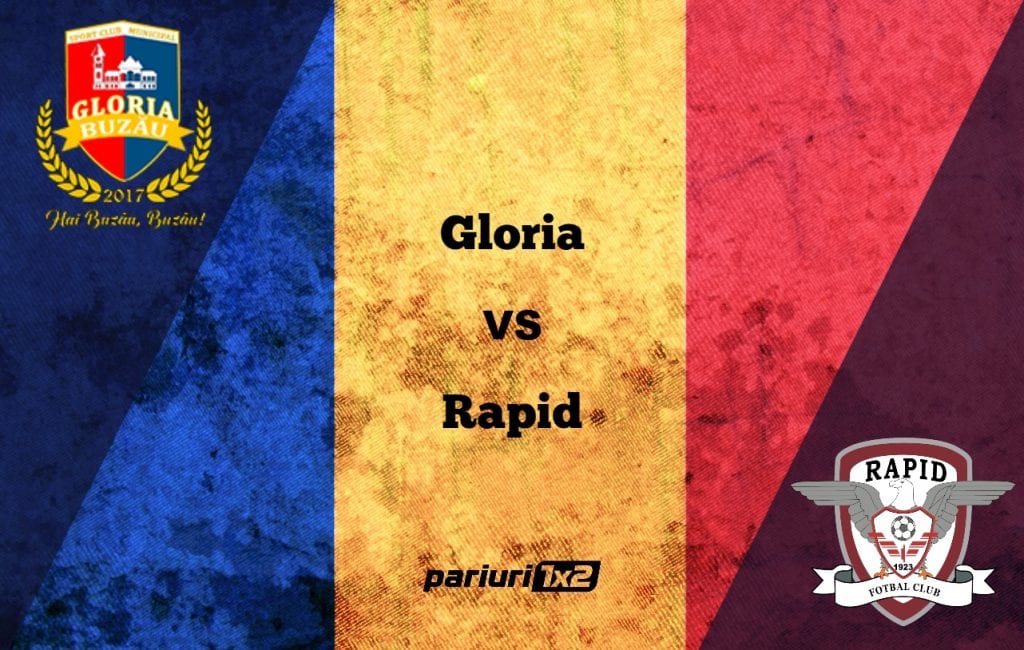 Pariuri fotbal: Gloria Buzău – Rapid » Victoria, cuvântul de ordine în tabăra giuleștenilor în Crâng!