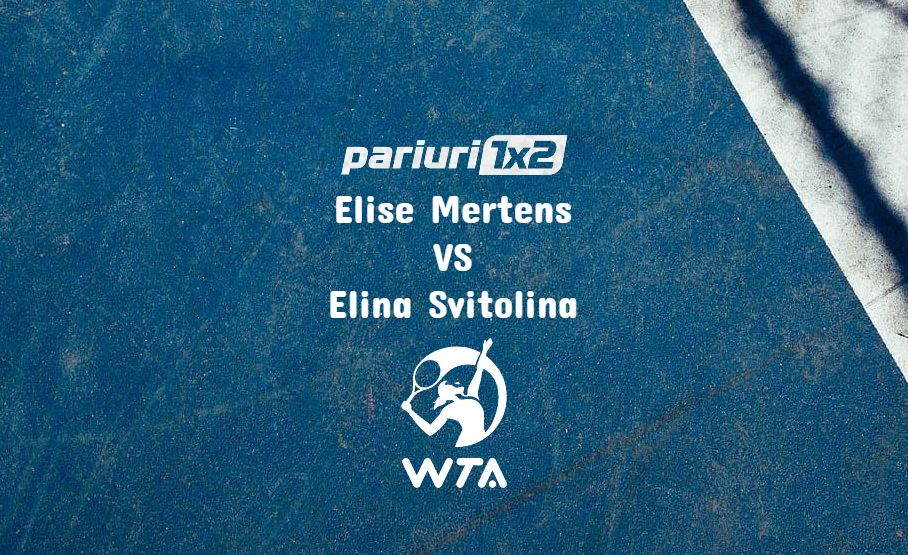 Elise Mertens - Elina Svitolina