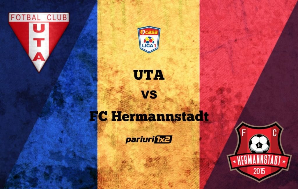 Pariuri Super 12: UTA – FC Hermannstadt » Arădenii forțează play-off-ul!