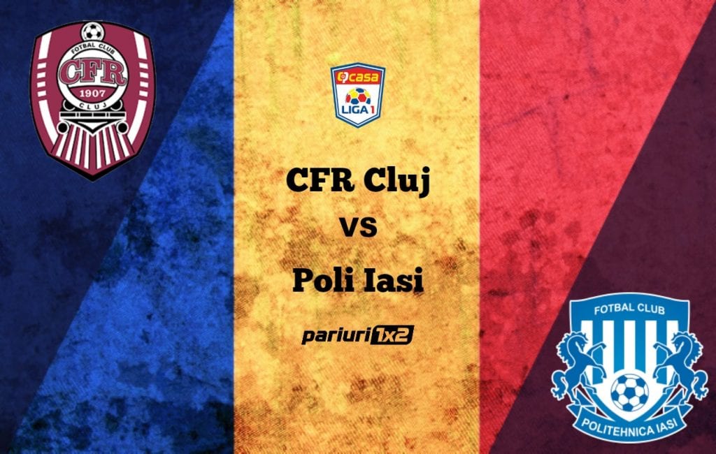 Pariuri fotbal: CFR Cluj – Poli Iași » Campioana primește vizita „lanternei!”