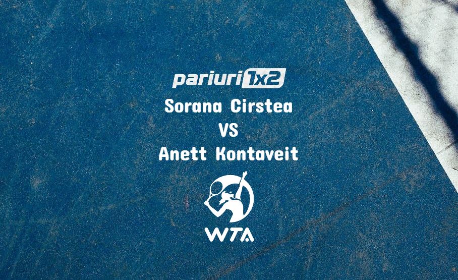 Ponturi tenis » Cirstea – Kontaveit: Sori tinteste primul set castigat cu estona!