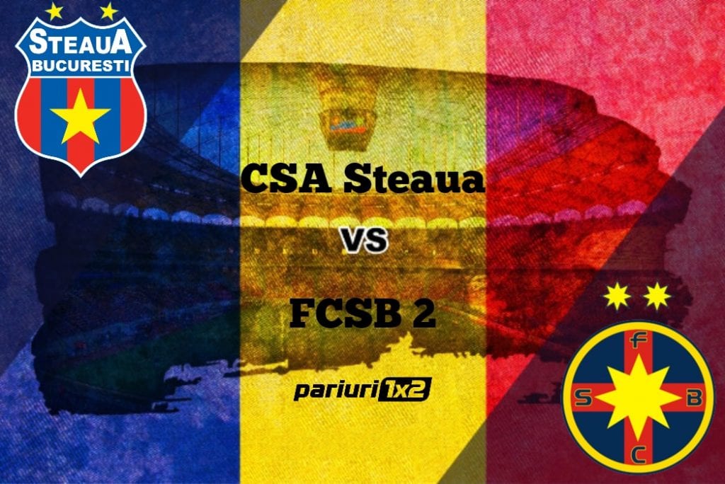 Pariuri fotbal: CSA Steaua – FCSB 2 » Se anunță „război” în Ghencea » Jucătorii liderului trimiși să stopeze ascensiunea Stelei!