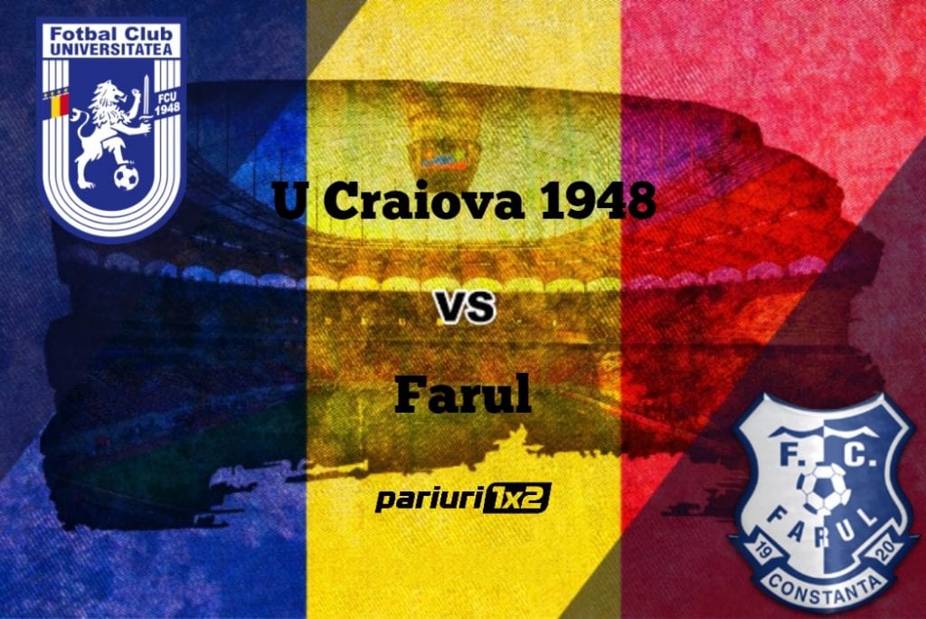 Pariuri fotbal: „U” Craiova 1948 – Farul » Război în Bănie pentru play-off!