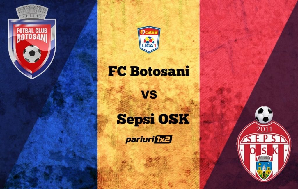 Pariuri fotbal: FC Botoșani – Sepsi OSK » Duel de play-off în Moldova!
