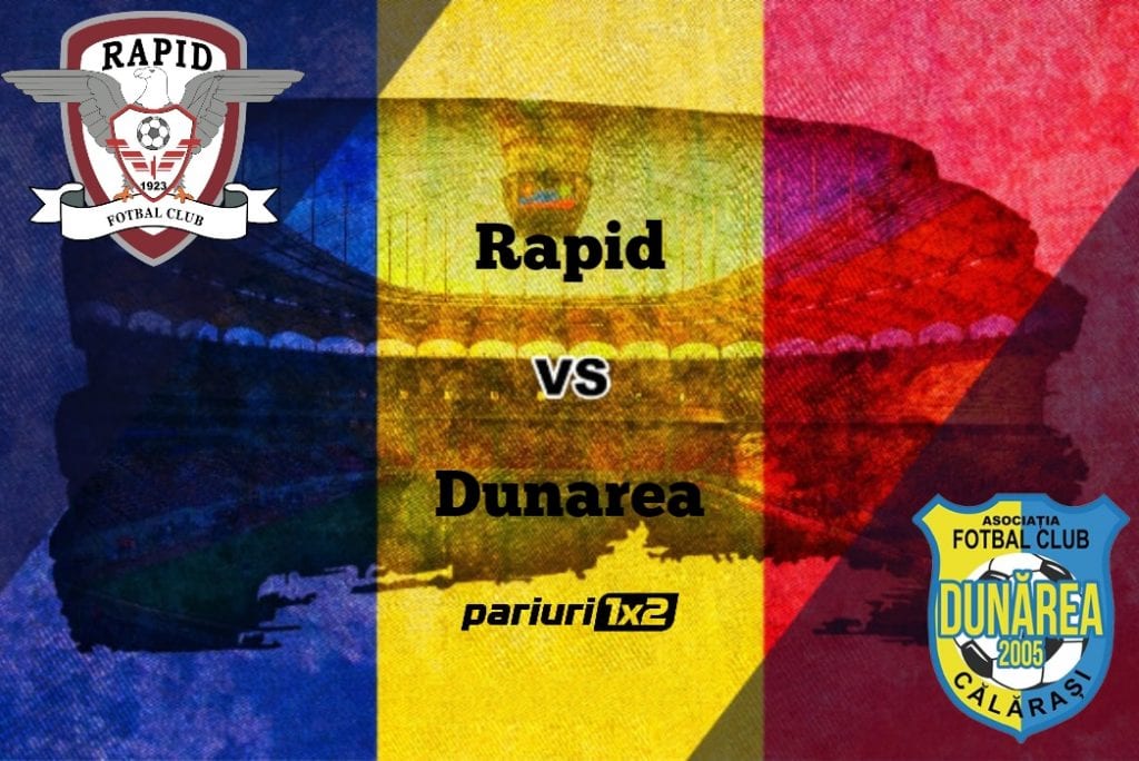 Pariuri fotbal: Rapid București – Dunărea Călărași » Cine pierde își ia adio de la play-off!