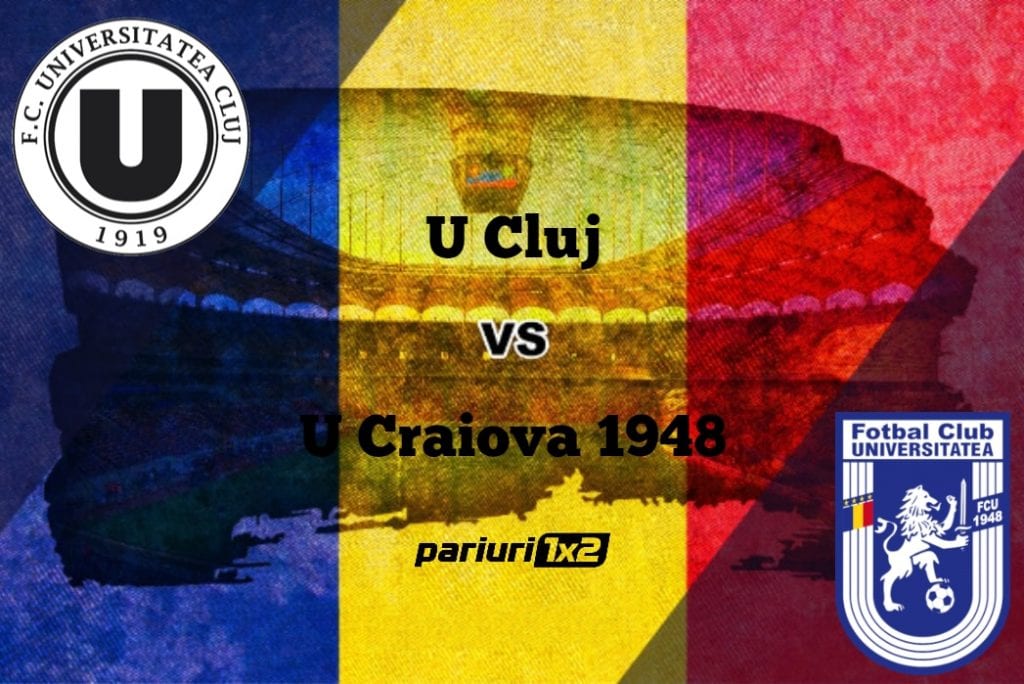 Pariuri fotbal: „U” Cluj – „U” Craiova 1948 » Doar victoria se ia în calcul pe „Cluj Arena!”