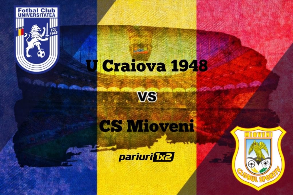 Pariuri fotbal: „U” Craiova 1948  – CS Mioveni » Oaspeții își joacă ultima carte la „play-off!”
