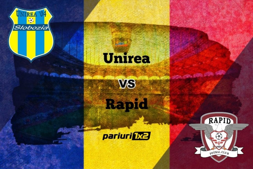 Pariuri fotbal: Unirea Slobozia – Rapid București » Victoria, singura variantă luată în calcul de „giuleșteni!”
