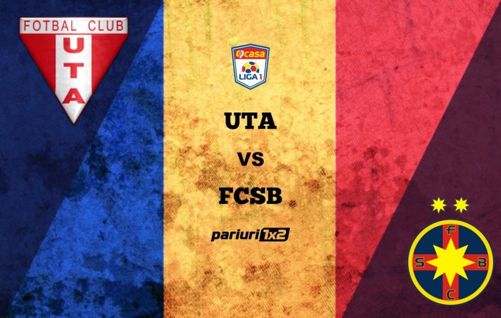 Pariuri fotbal: UTA – FCSB » „Roș-albaștrii” merg la Arad pentru a-și apăra fotoliul de lider în Liga 1!