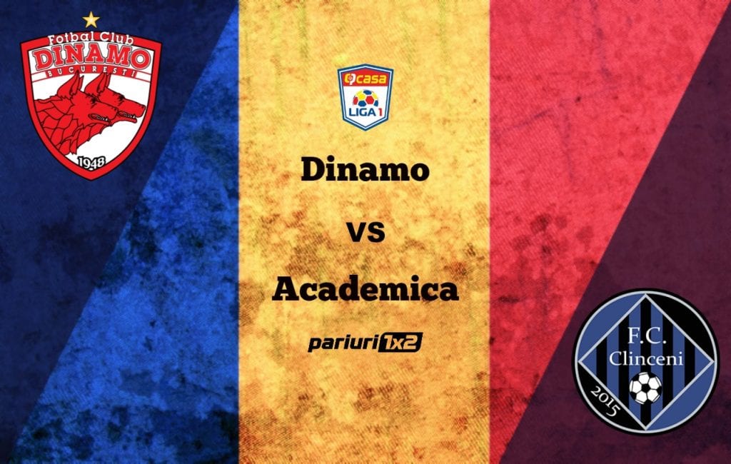 Pariuri fotbal: Dinamo – Academica » Ilfovenii favoriți pe terenul „câinilor!”
