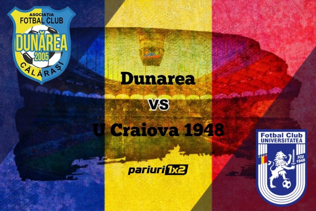 Pariuri fotbal: Dunărea – „U” Craiova 1948 » Miză uriașă la Călărași!