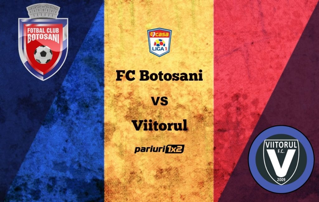 Pariuri fotbal: FC Botoșani – Viitorul » Moldovenii nu iau în calcul decât victoria!