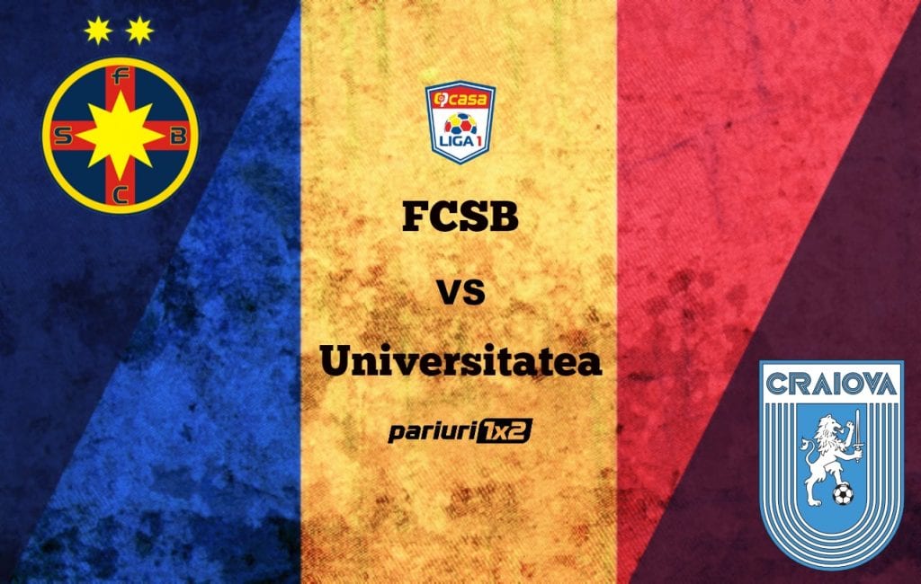 Pariuri fotbal: FCSB – Universitatea Craiova » Derby-ul se va juca la Giurgiu!