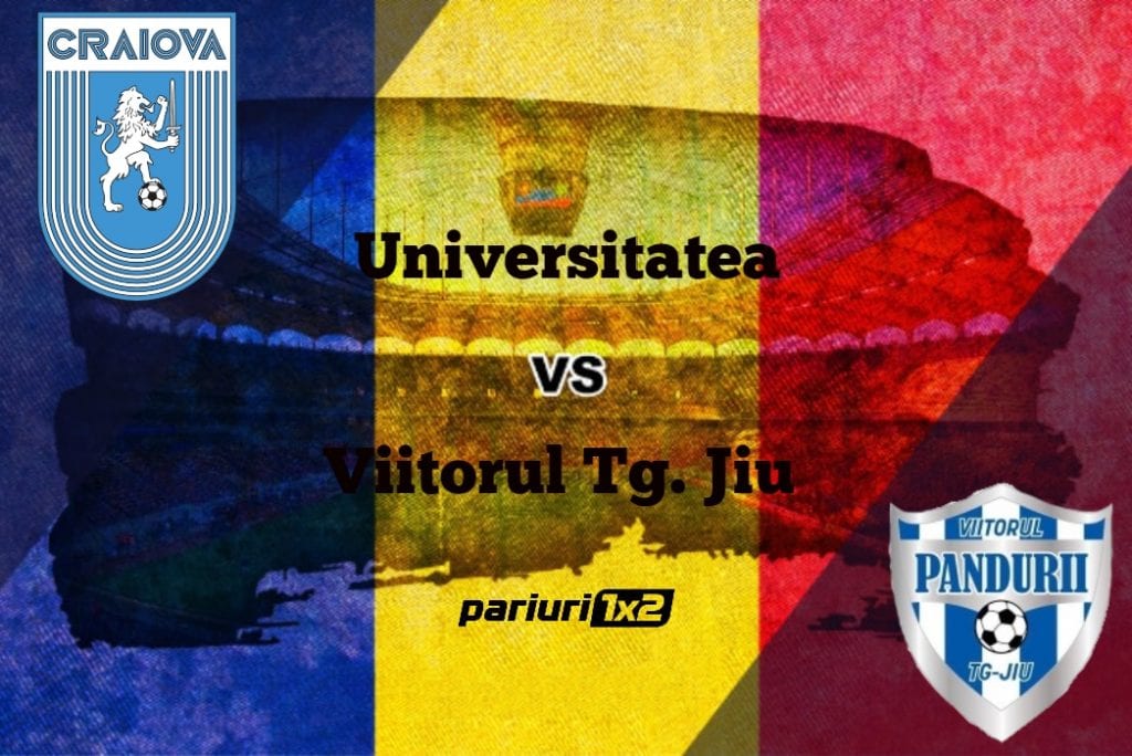 Pariuri fotbal: Universitatea – Viitorul Pandurii Tg. Jiu » Duel 100% oltenesc dezechilibrat în semifinalele Cupei României!