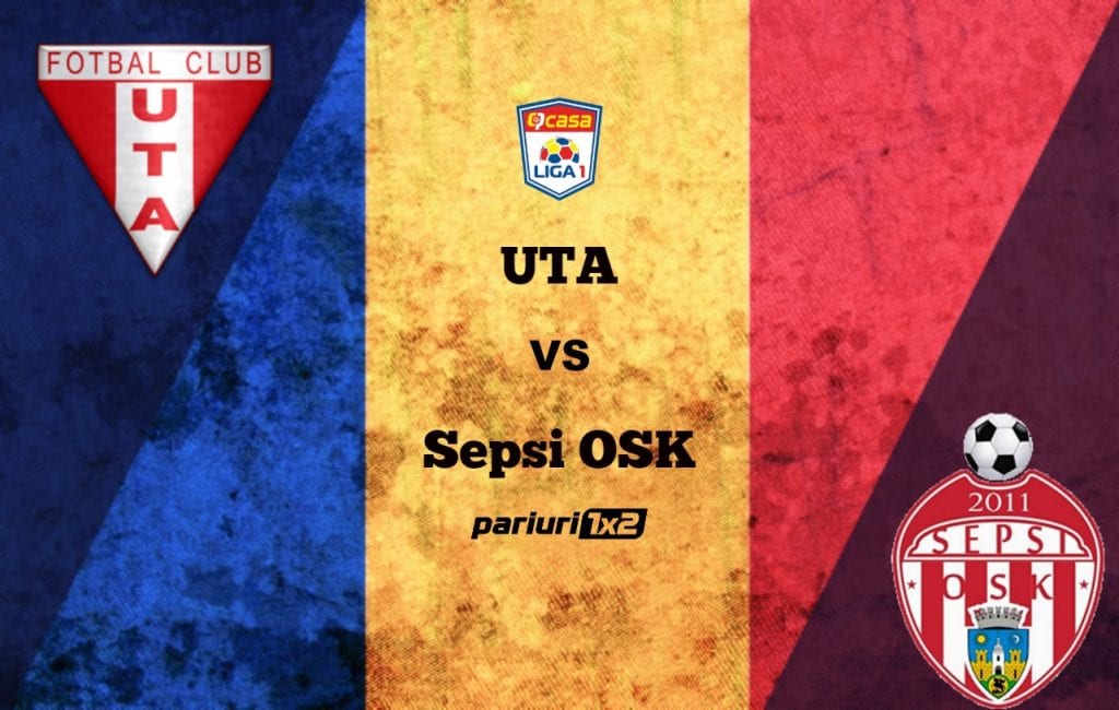 Pariuri fotbal: UTA – Sepsi OSK » Arădenii, o singură victorie „acasă” în acest sezon!