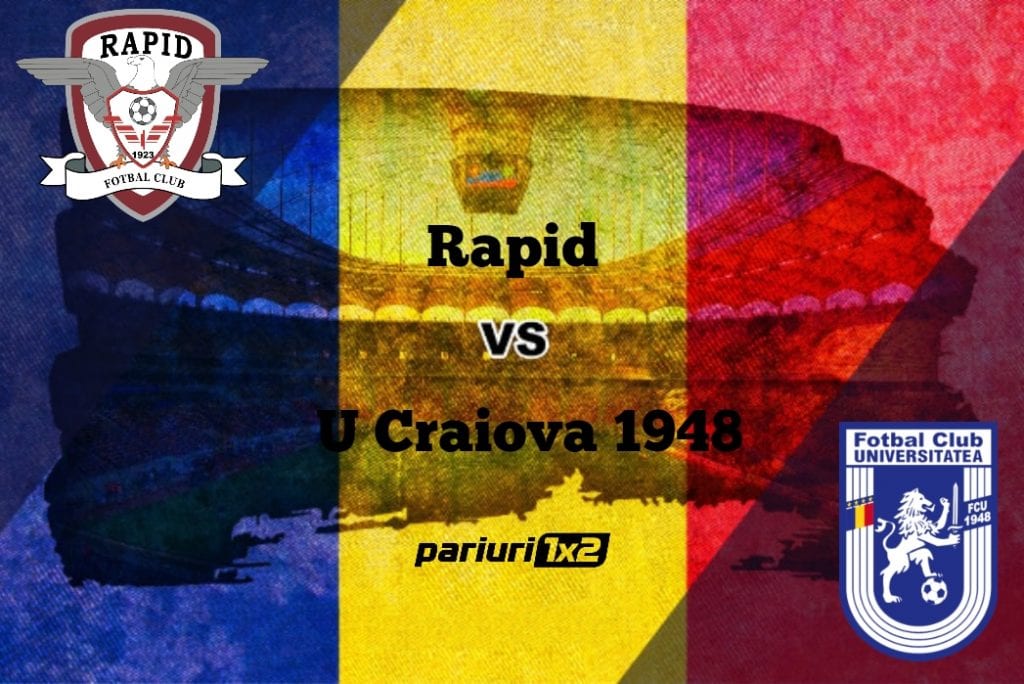 Pariuri fotbal: Rapid – „U” Craiova 1948 » Giuleștenii sunt la 90 de minute de promovare!