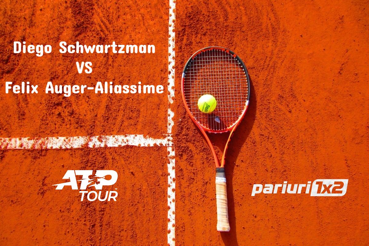 Ponturi tenis » Schwartzman – Auger-Aliassime: Finalistul din 2020 este favorit la victorie!
